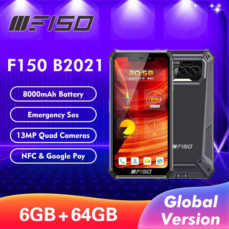Jual IIIF150 F150 B2021 5.86'' HD+ 6GB 64GB IP68/69K SmartPhone