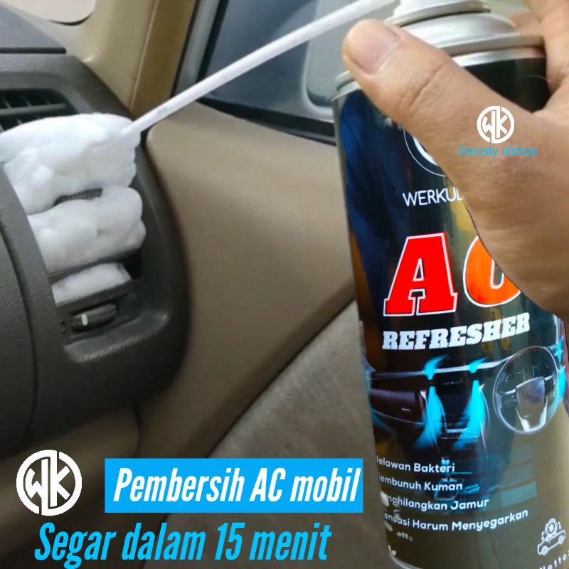 Jual Pembersih AC mobil semprot WK /Ac refresher WK /penghilang bau ...
