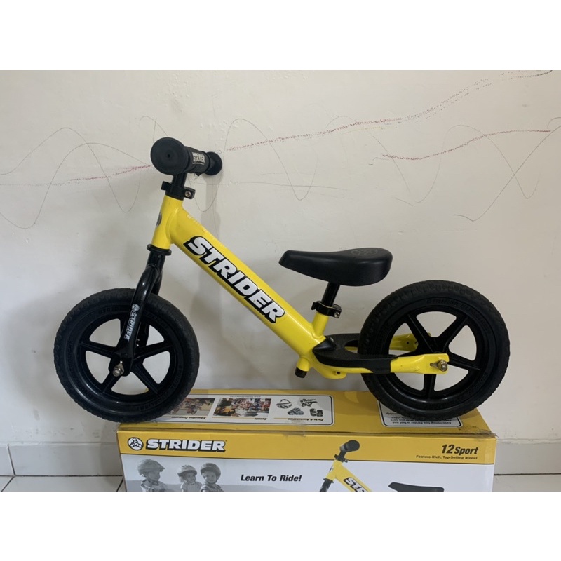 Balance bike online preloved