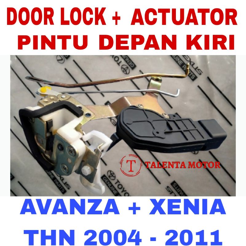Jual DOOR LOCK + MOTOR ACTUATOR PINTU DEPAN KIRI AVANZA + XENIA LAMA