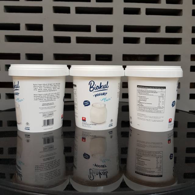 Jual BIOKUL YOGURT PLAIN 1 LITER Shopee Indonesia