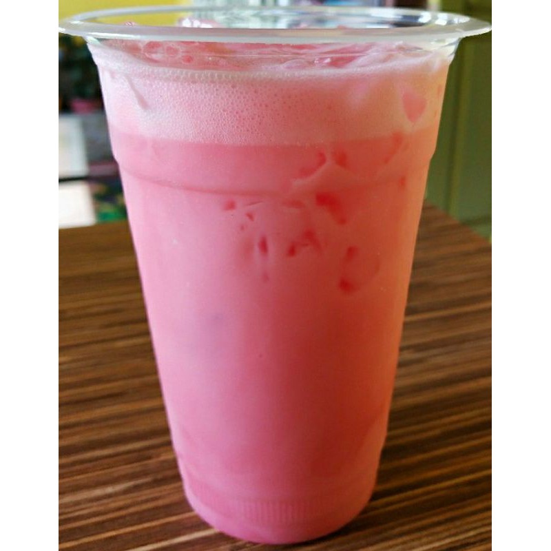 Jual Bubuk Es Permen Karet Viral Merah Pink Surabaya | Shopee Indonesia