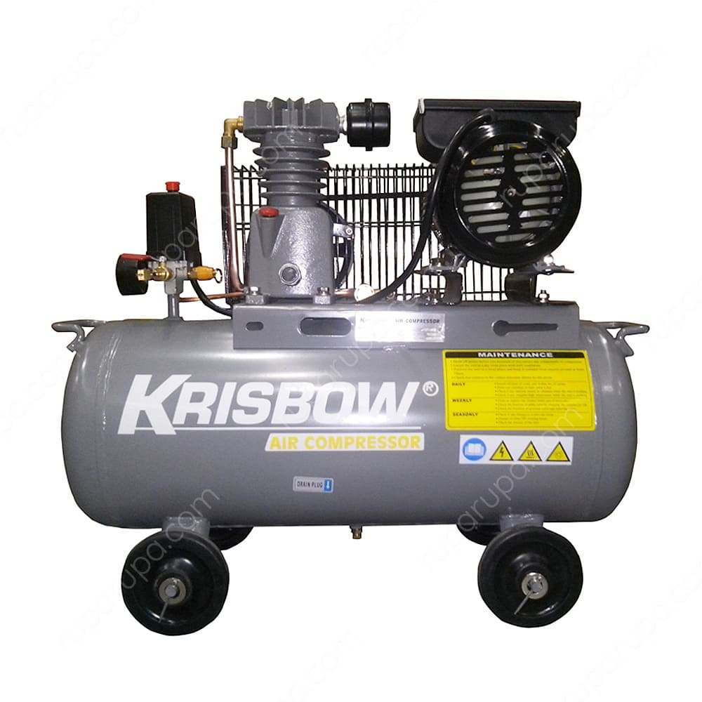 Jual Krisbow Mesin Kompresor Angin listrik / Air Compressor 2hp 10 Bar ...