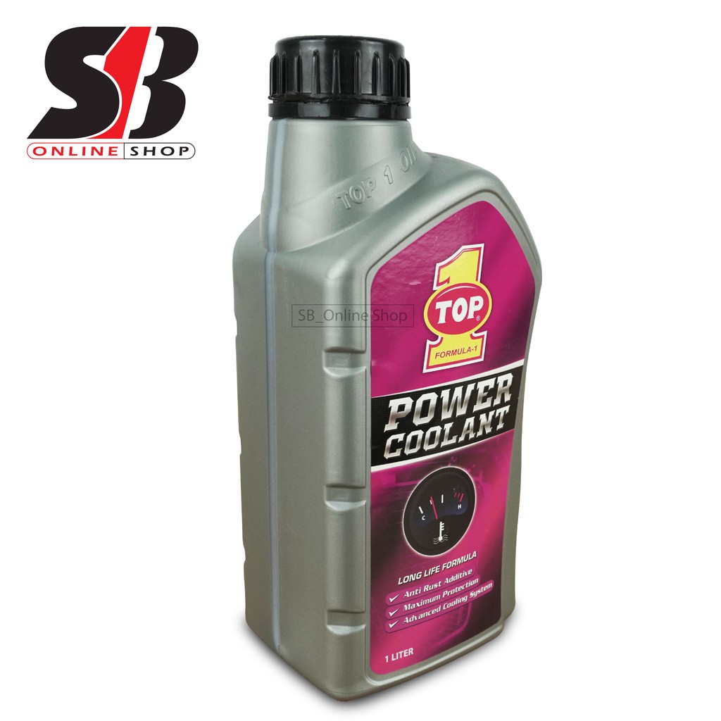 Jual TOP 1 - POWER COOLANT PINK 1 LITER - Air Radiator | Shopee Indonesia