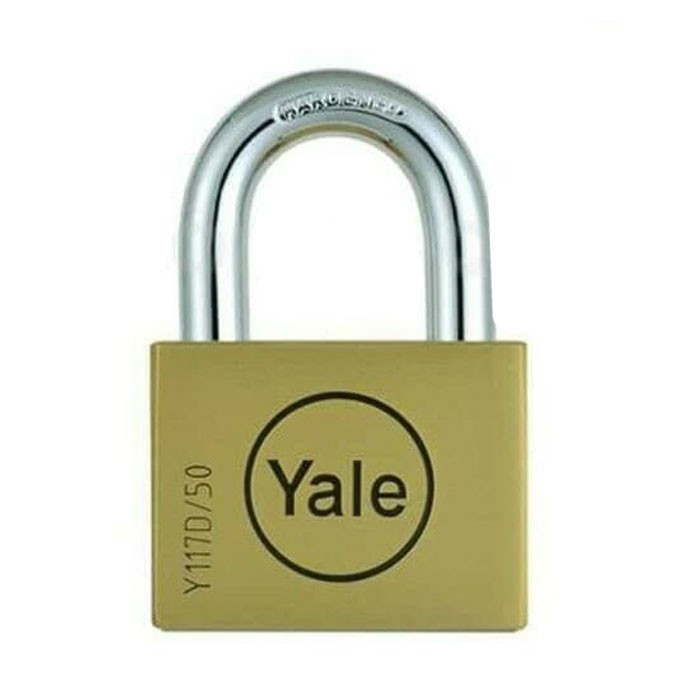 Jual Yale Y117D-50-127-1 Padlock Range Reversible Disc 50mm Gembok ...