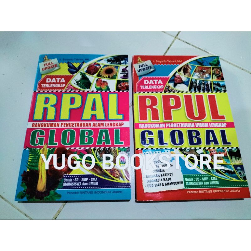 Jual PAKET 2 BUKU RPUL GLOBAL DAN RPAL GLOBAL ORIGINAL UKURAN BESAR ...