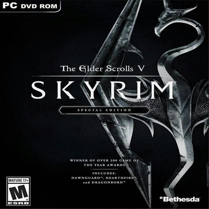 Jual DVD Games PC The Elder Scrolls V : Skyrim Special Edition | Shopee ...
