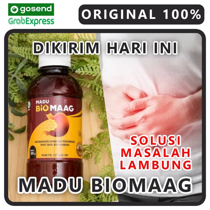 Jual Madu Biomaag Asli Original Obat Asam Lambung Tinggi Gerd