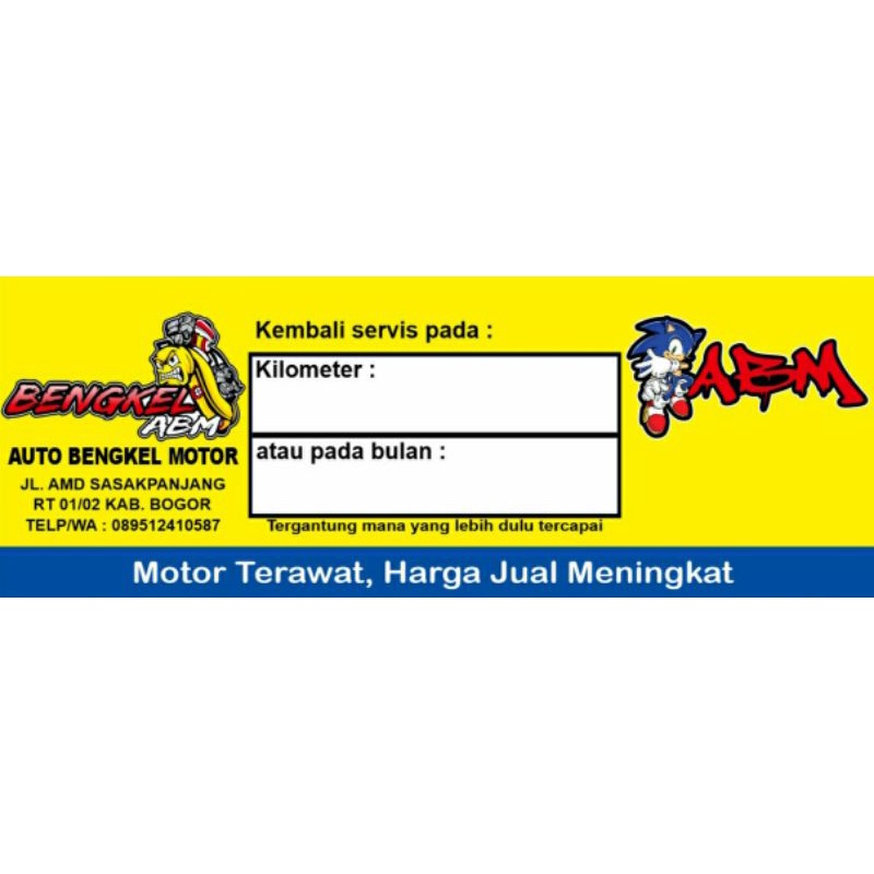 Jual Decal sticker Your Brand Costum 4x8 (66 item) | Shopee Indonesia