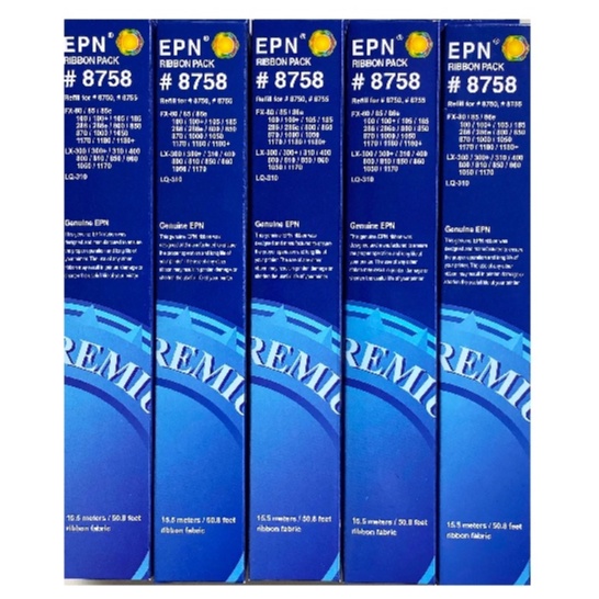 Jual Original Quality Pita Refill 8758 Ribbon Pack EPN Compatible ...