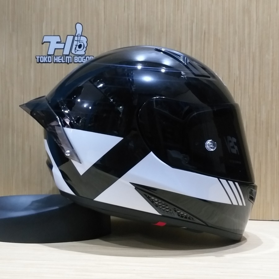 Jual PROMO RSV FFzero Inverted Black White visor SMOKE spoiler GPR ...