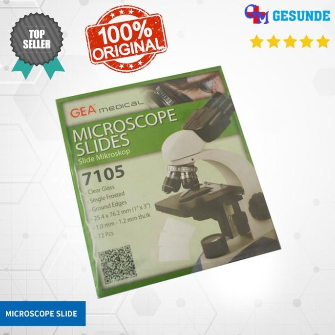 Jual Object Glass Sail Brand Cat No 7105 Microscope Mikroskope Slides Frost Shopee Indonesia