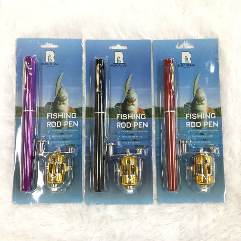 Jual Joran Pancing Pena / Fishing Rod Pen RUPA RUMA | Shopee Indonesia