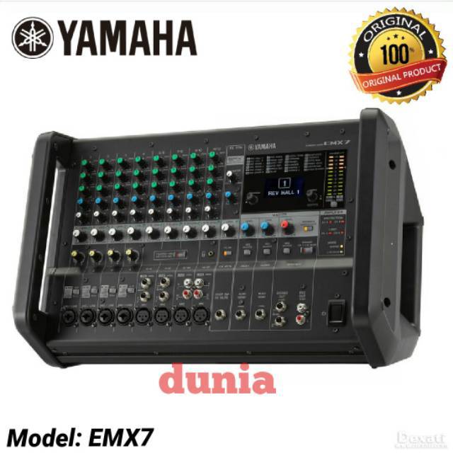 Jual Power Mixer Yamaha EMX 7 (12 channel) Shopee Indonesia