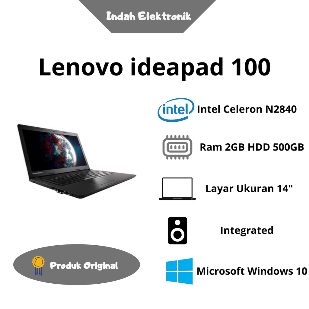 Lenovo ideapad online 100 14