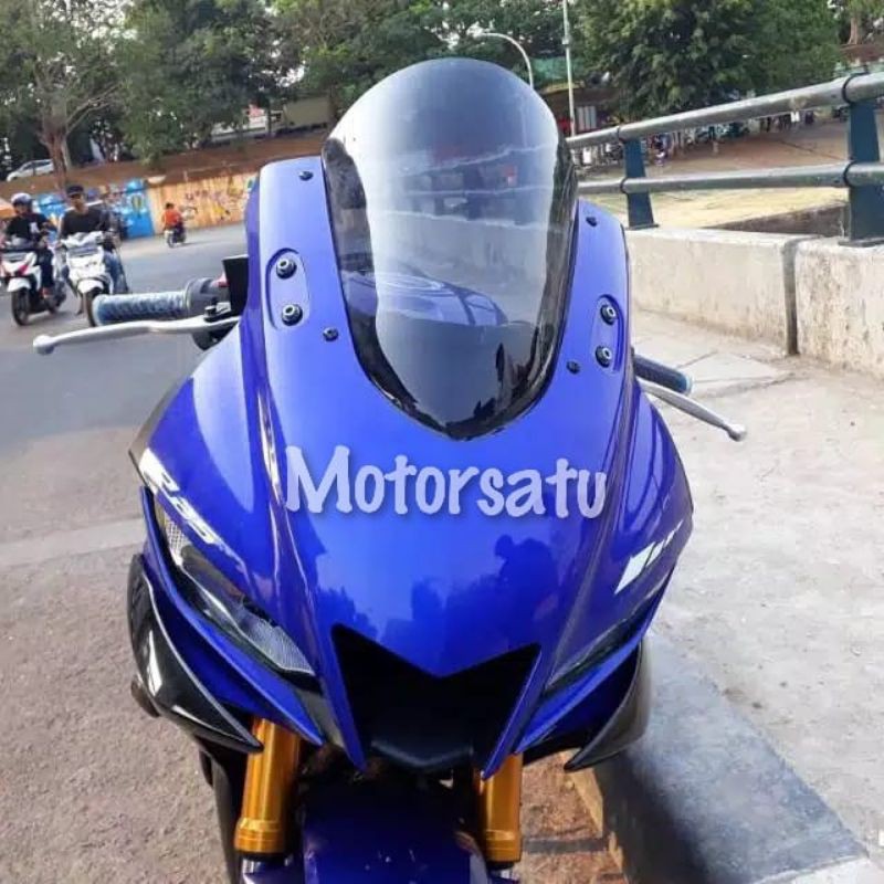 Jual Windshield Yamaha R25 New Visor Yamaha R25 New | Shopee Indonesia