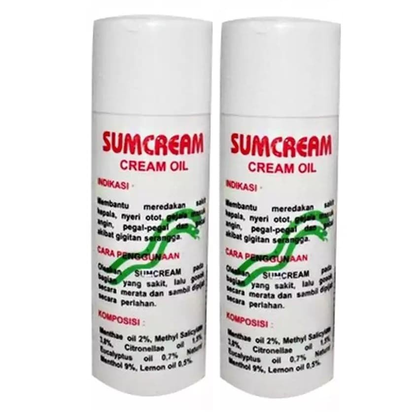 Jual Sumcream Sumbawa Oil 120ml Meredakan Sakit Kepala, nyeri Otot ...