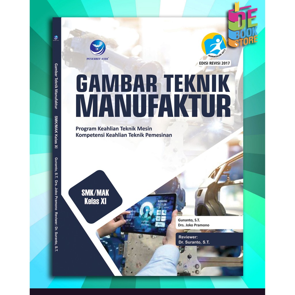 Jual Gambar Teknik Manufaktur SMK/MAK Kelas XI, Program Keahlian Teknik ...