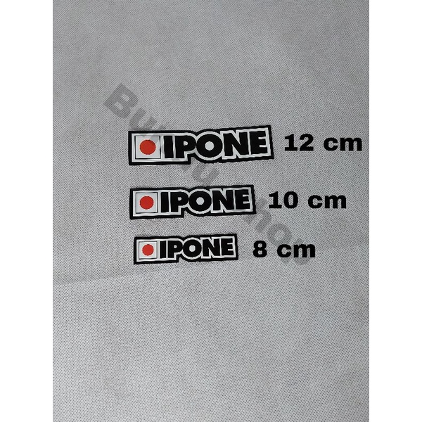 Jual Stiker Ipone Stiker Racing Print & Cut | Shopee Indonesia