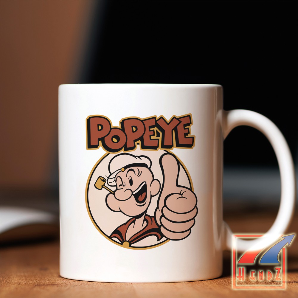 Jual Mug Popeye Poster | Keramik Mug | Gelas | Shopee Indonesia