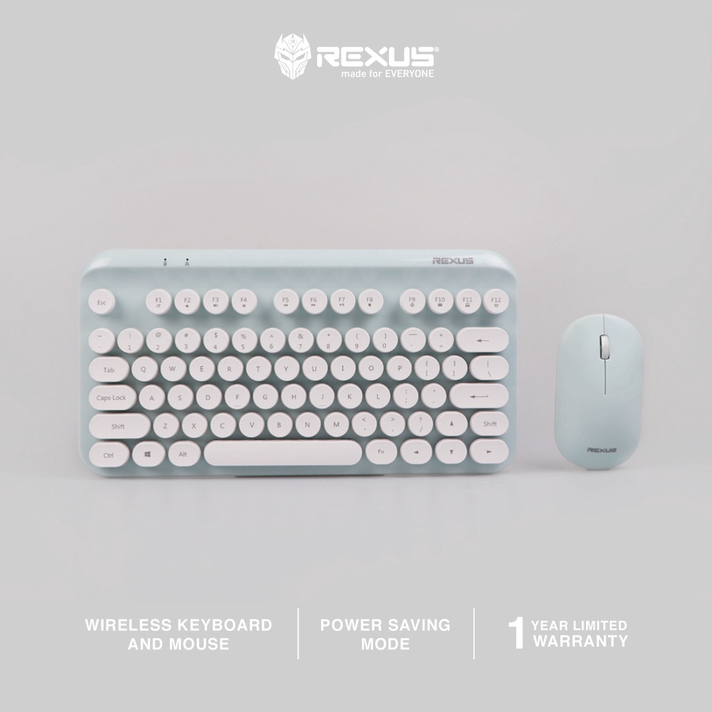 Jual Rexus KM9 Combo Keyboard dan Mouse Wireless | Shopee Indonesia
