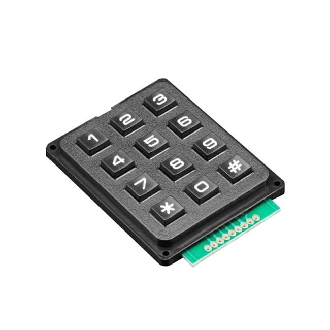 Jual Keypad Matriks (Matrix Keypad) 3x4 / 4x3 for Arduino | Shopee ...