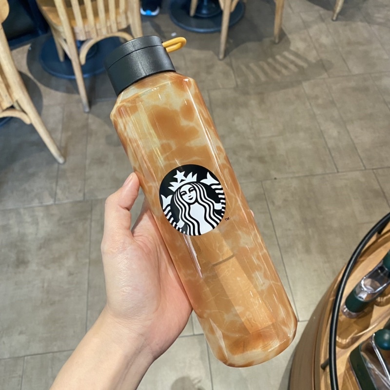 Jual Tumbler starbucks Pattern of nature giraff 24oz venti plastic ...