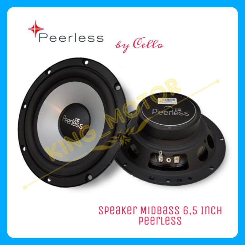 Jual Speaker Midbass Mid Bass Peerless By Cello Shopee Indonesia