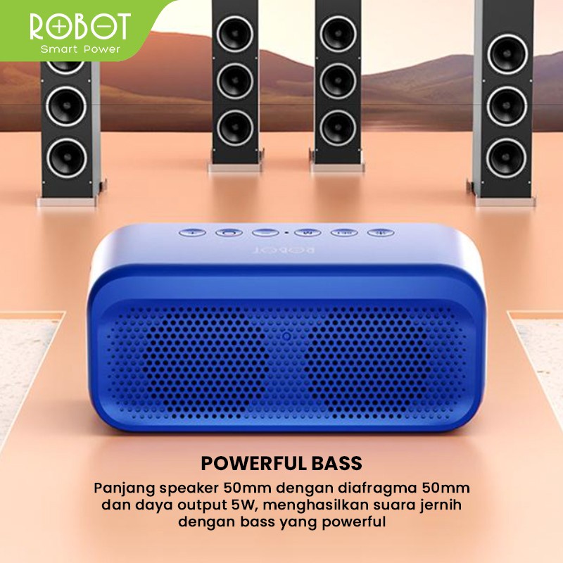 Jual ROBOT RB560 Speaker Bluetooth Alarm Indikator 5.0 | Shopee Indonesia