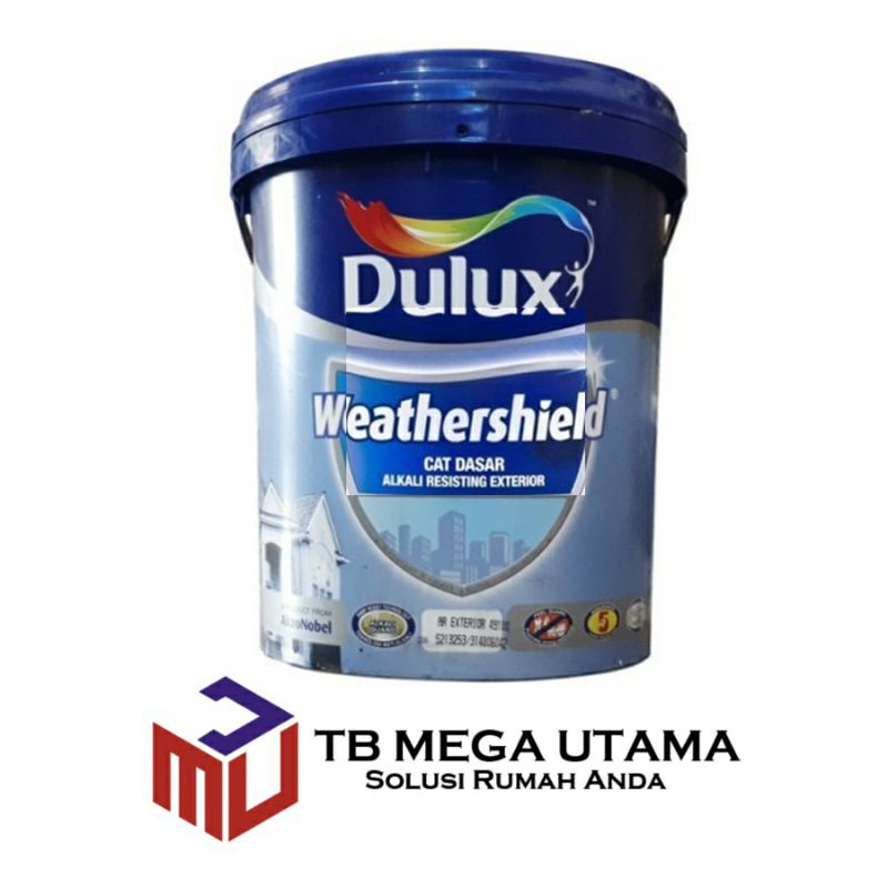 Jual Dulux Weathershield Cat Alkali Resisting Exterior 20 Liter Cat Dasar Dinding Eksterior 8357