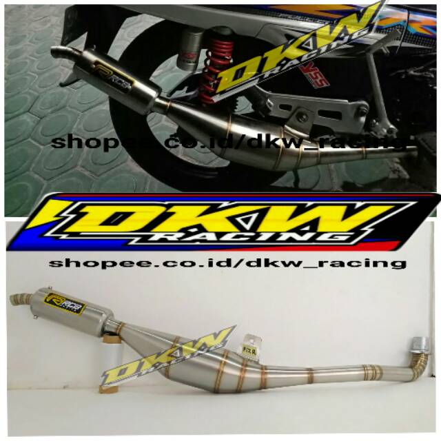 Jual Knalpot fizr f1zr standar racing rcb stainless | Shopee Indonesia