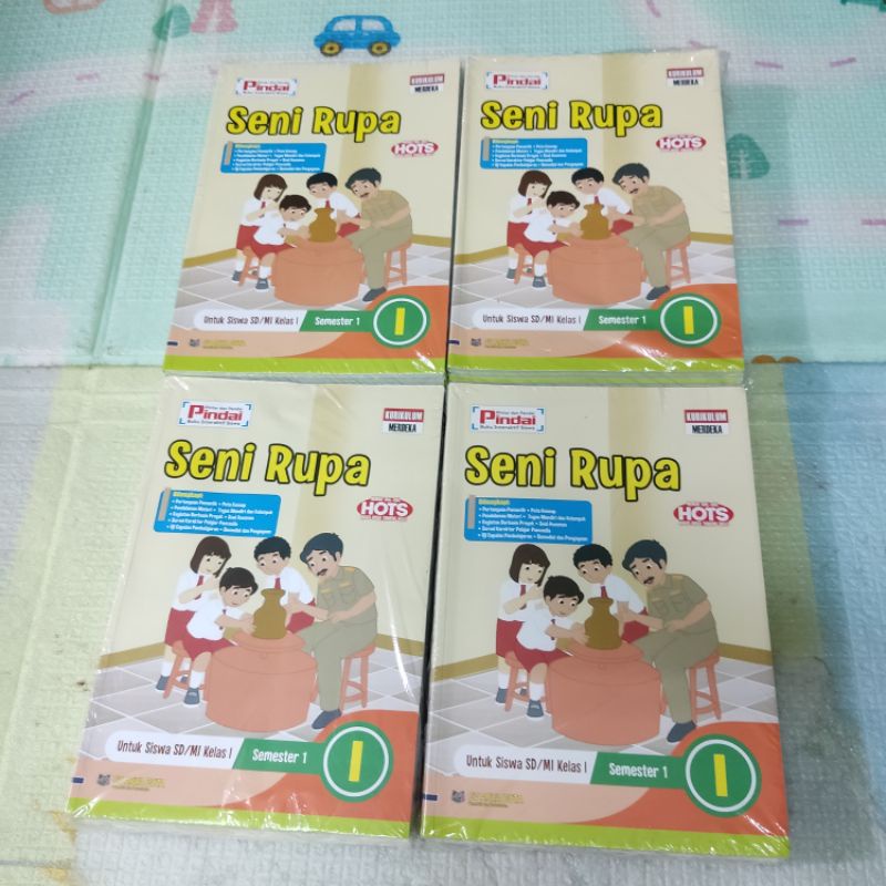 Jual LKS Pindai Seni Rupa Kurikulum Merdeka Kertas HVS Kelas 1SD ...