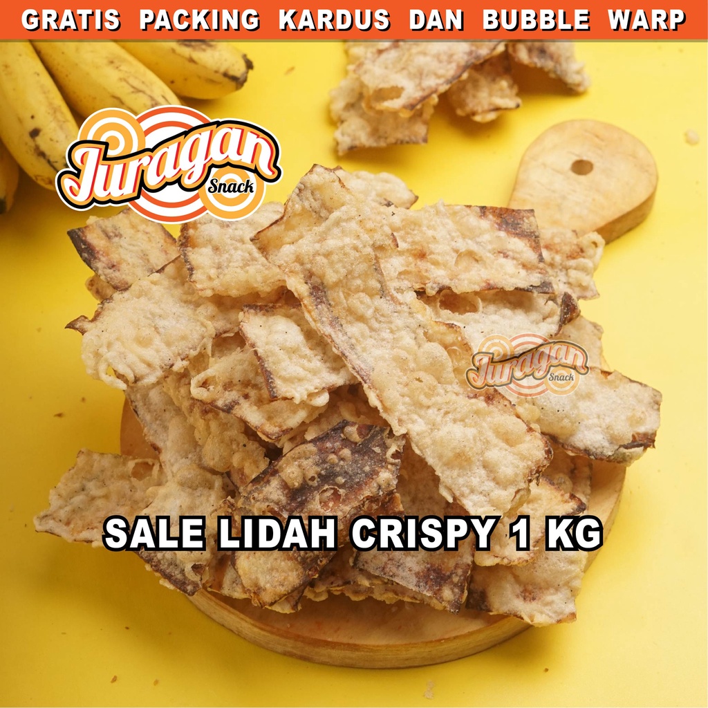 Jual Sale Pisang Lidah Crispy Kg Snack Kiloan Makanan Ringan Jajanan