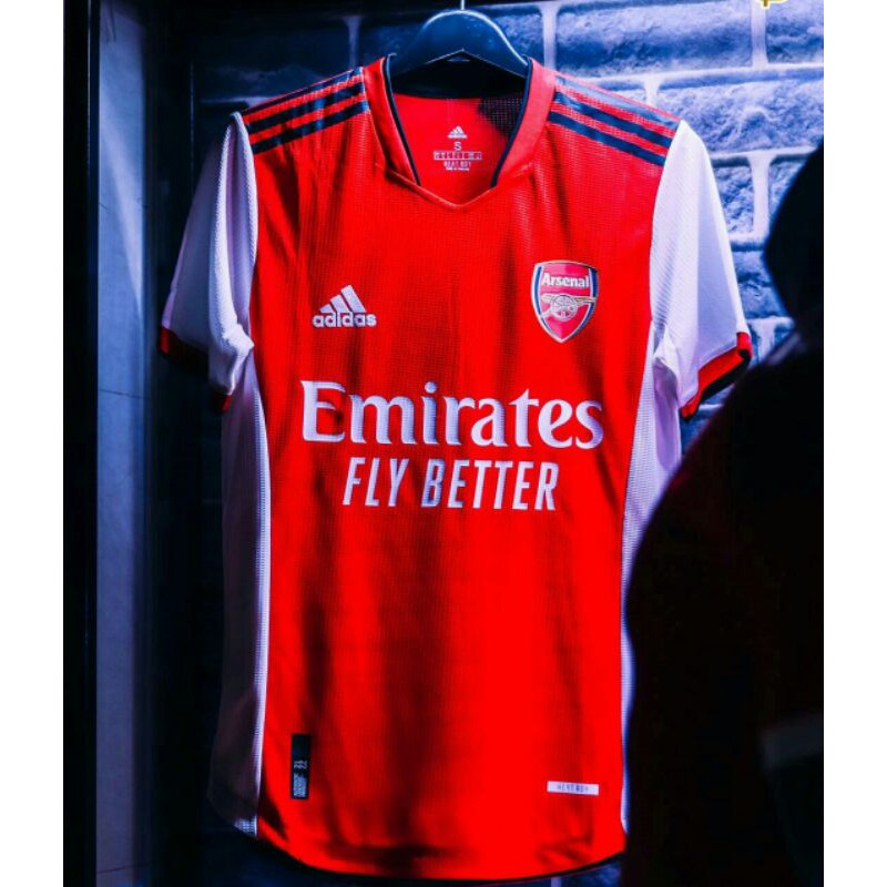 jersey Arsenal home 2021 2022 baju bola arsenal home terbaru G.O thailand import