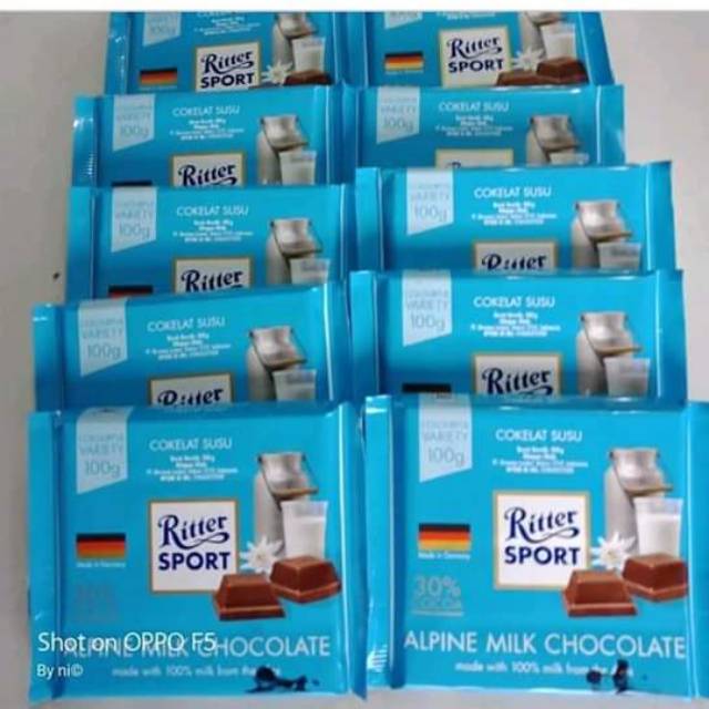 Jual Snack Coklat Ritter 100gr Aneka Rasa Coklat Jerman Murah Meriah ...
