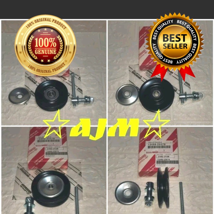 Jual Puly puli pulley ac tensioner kijang 5k kijang super Ori Orisinil