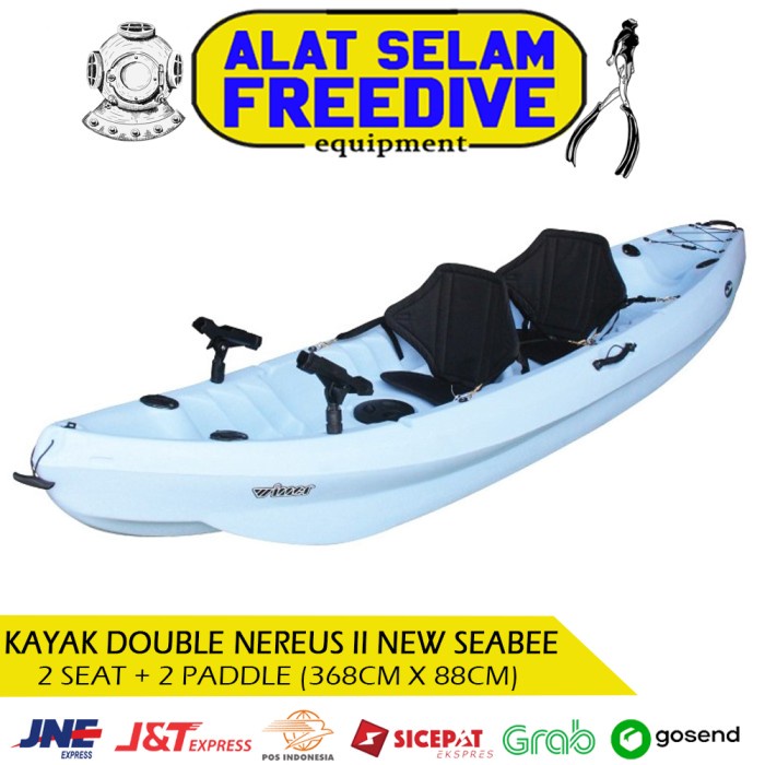 Jual Perahu Kayak Kano Canoe Double Nereus II 2 New SeaBee Winner ...