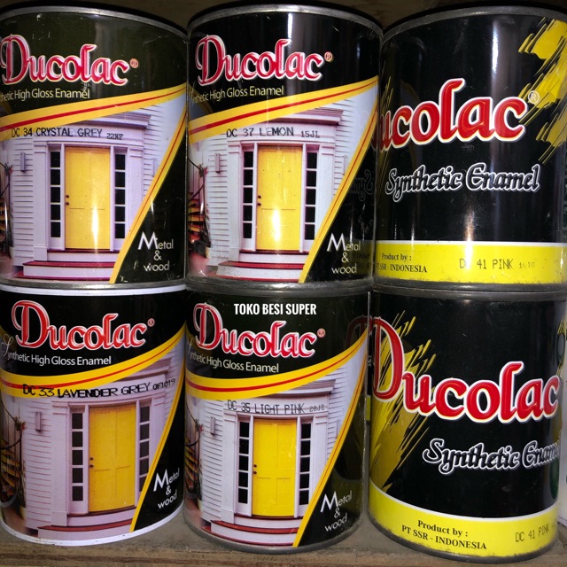 Cat Minyak Ducolac 1 2 Duco ukuran 1 kg untuk cat kayu dan besi tersedia berbagai macam warna