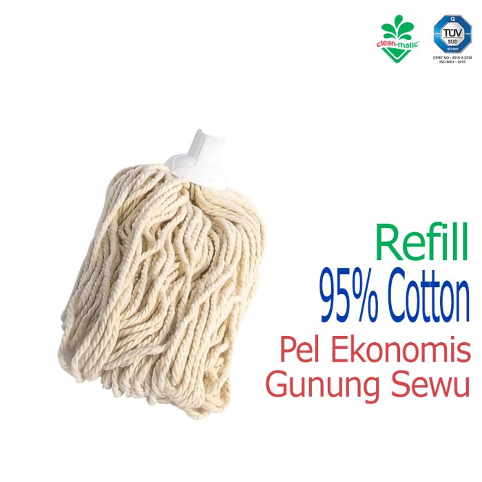 Jual Refill Pel Alat Pel Lantai Gunung Sewu Mop Cleanmatic Shopee Indonesia