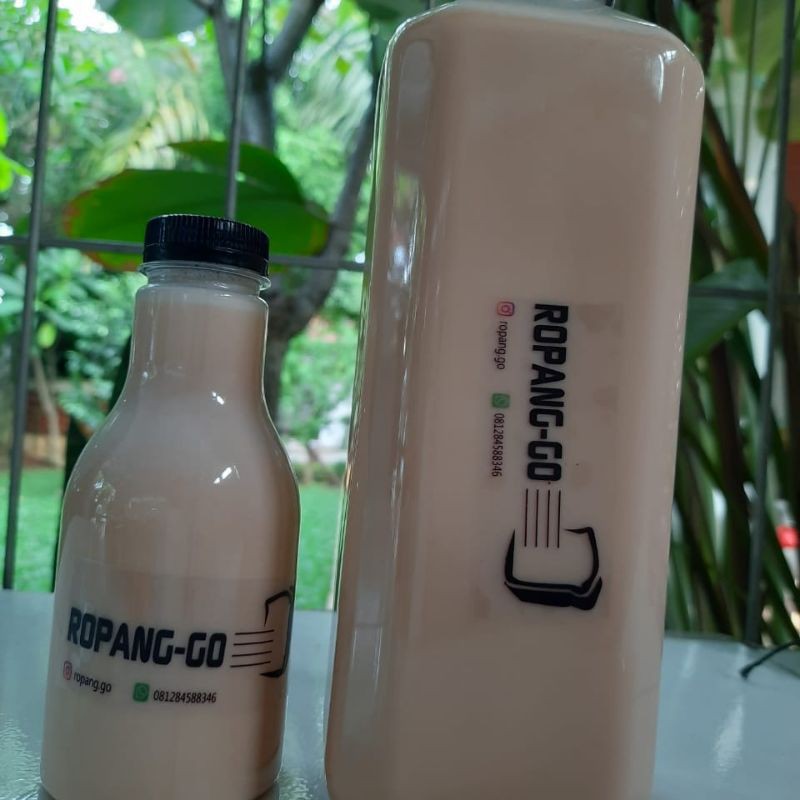Jual Ice Chocolate Hazelnut Ropang Go (1000ml) | Shopee Indonesia