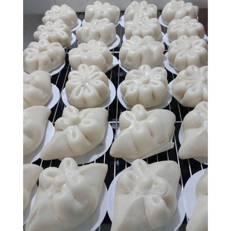 Proses pembuatan bakpao isi ayam kecap