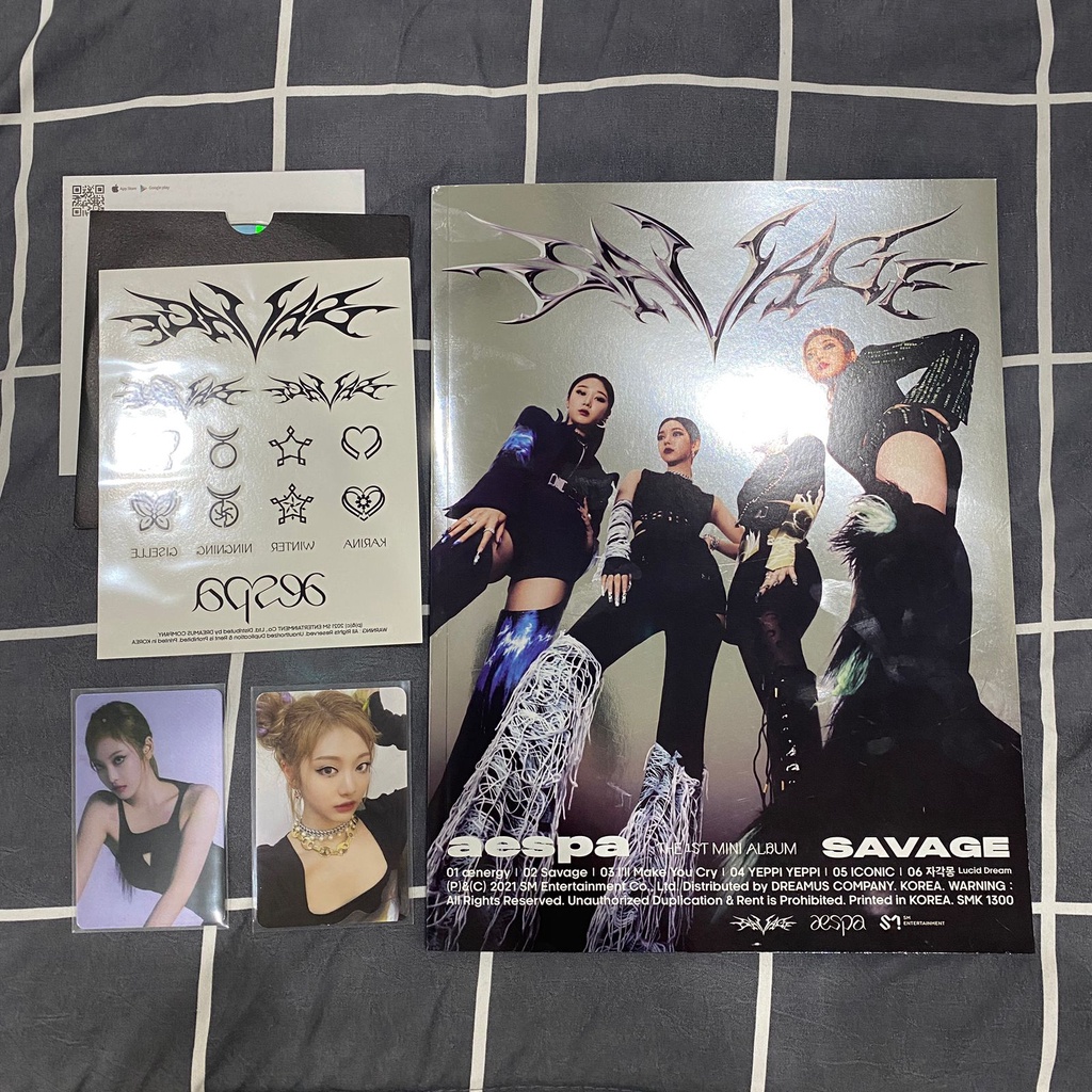 Jual Aespa Mini Album Vol. 1 Savage (Photobook/Hallucination Quest Ver ...