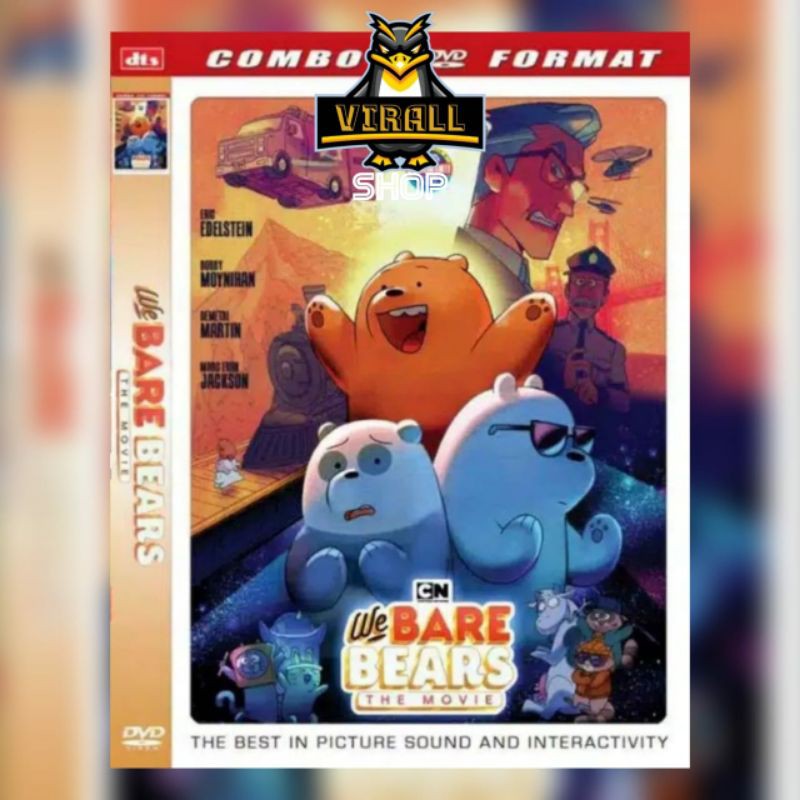 Jual KASET FILM KARTUN ANAK " WE BARE BEARS THE MOVIE " | Shopee Indonesia