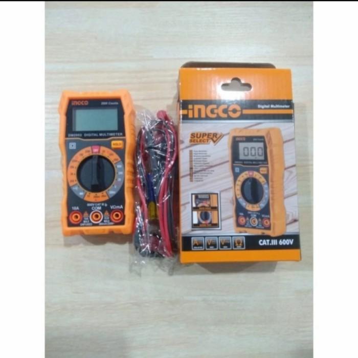 Jual INGCO DM2002 Multitester digital DM 2002 Multi meter Multi tester ...