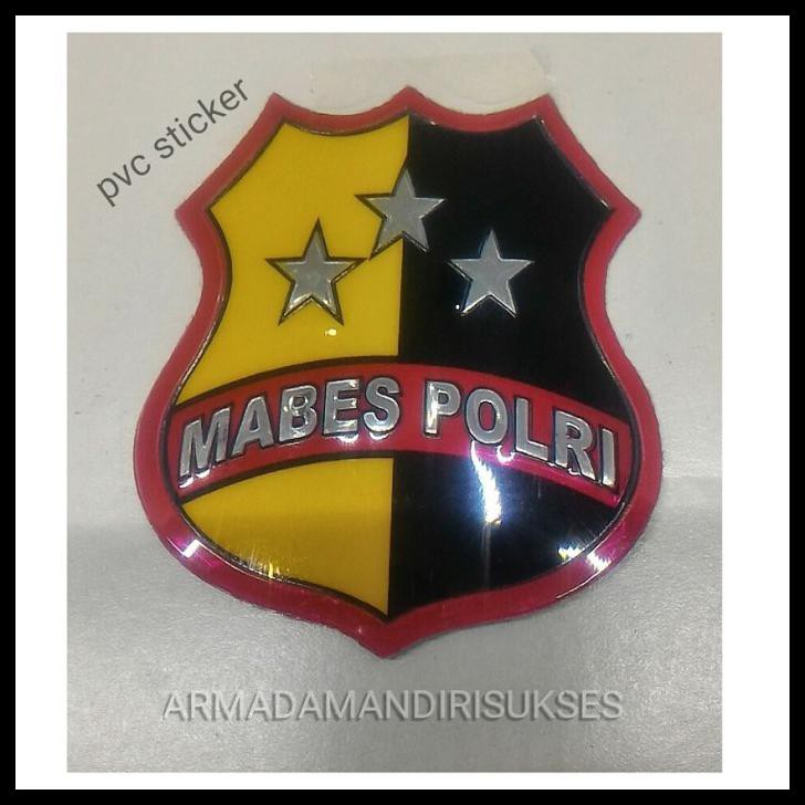 Jual Stiker Pvc Logo Mabes Polri Shopee Indonesia