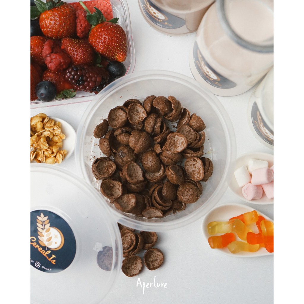 Jual Paket Koko Krunch + Koko krunch + 2 topping + susu + packing bowl ...