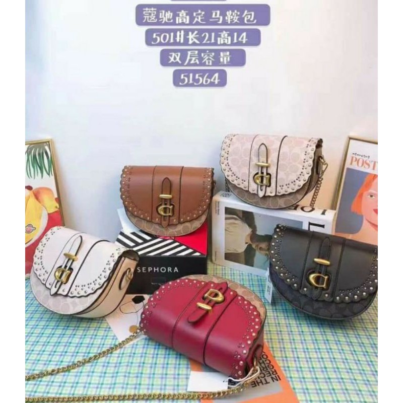 Jual COACH SADDLE RIVET | Shopee Indonesia
