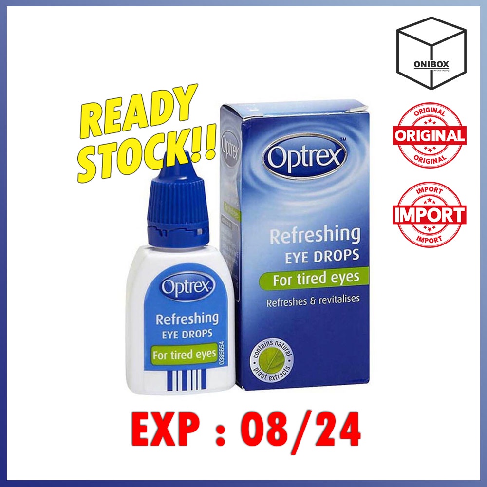 Jual Optrex Refreshing Eye Drop For Tired Eyes | Shopee Indonesia