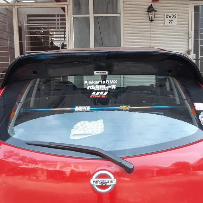 Jual spoiler nissan march design by march tuning | Shopee Indonesia