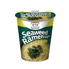 Jual Jongga Seaweed Ramen CUP (Noodle Soup) Mie Instan Rasa Rumput Laut ...